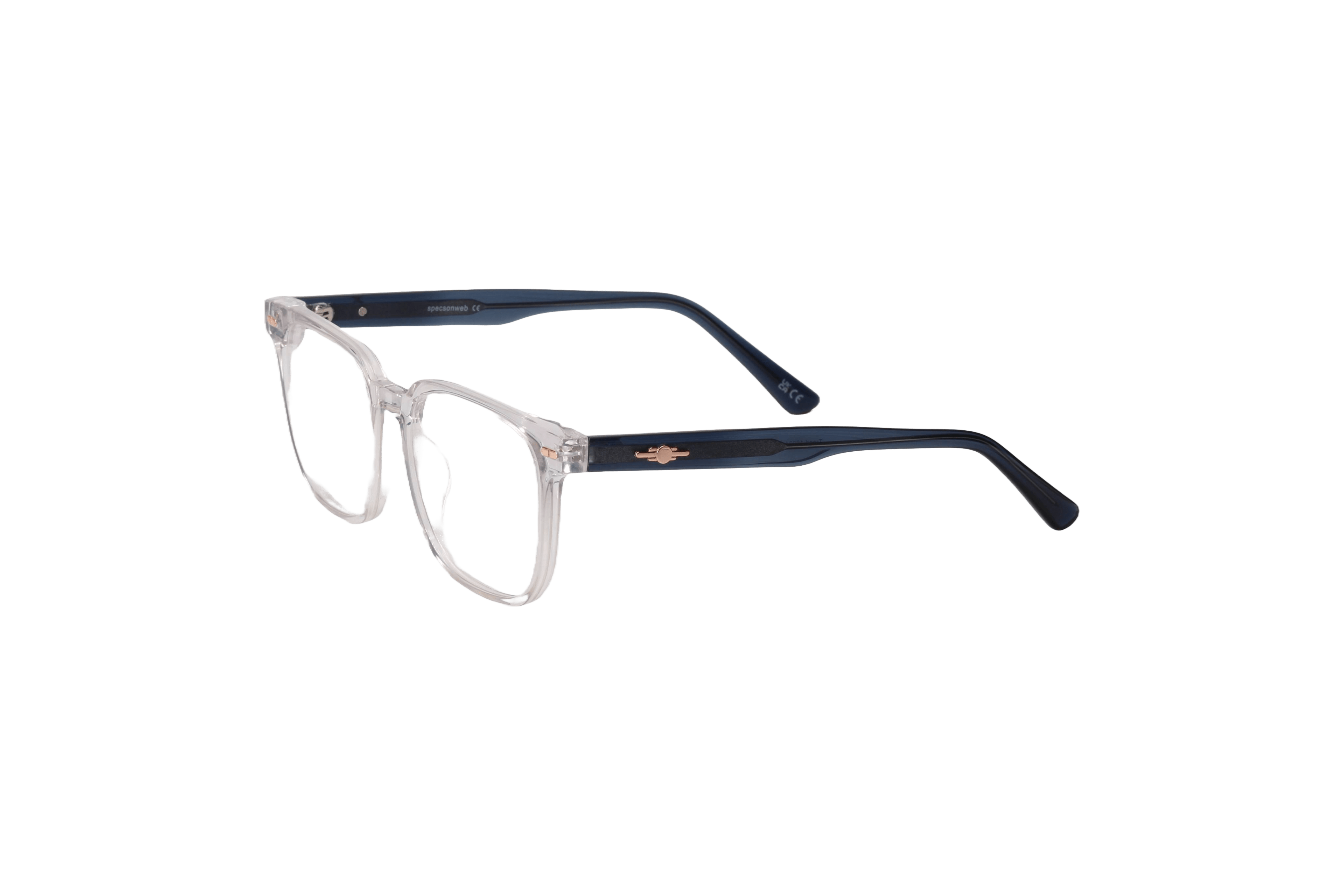 Blue stripe Specsonweb Kidderminster Optical glasses. 