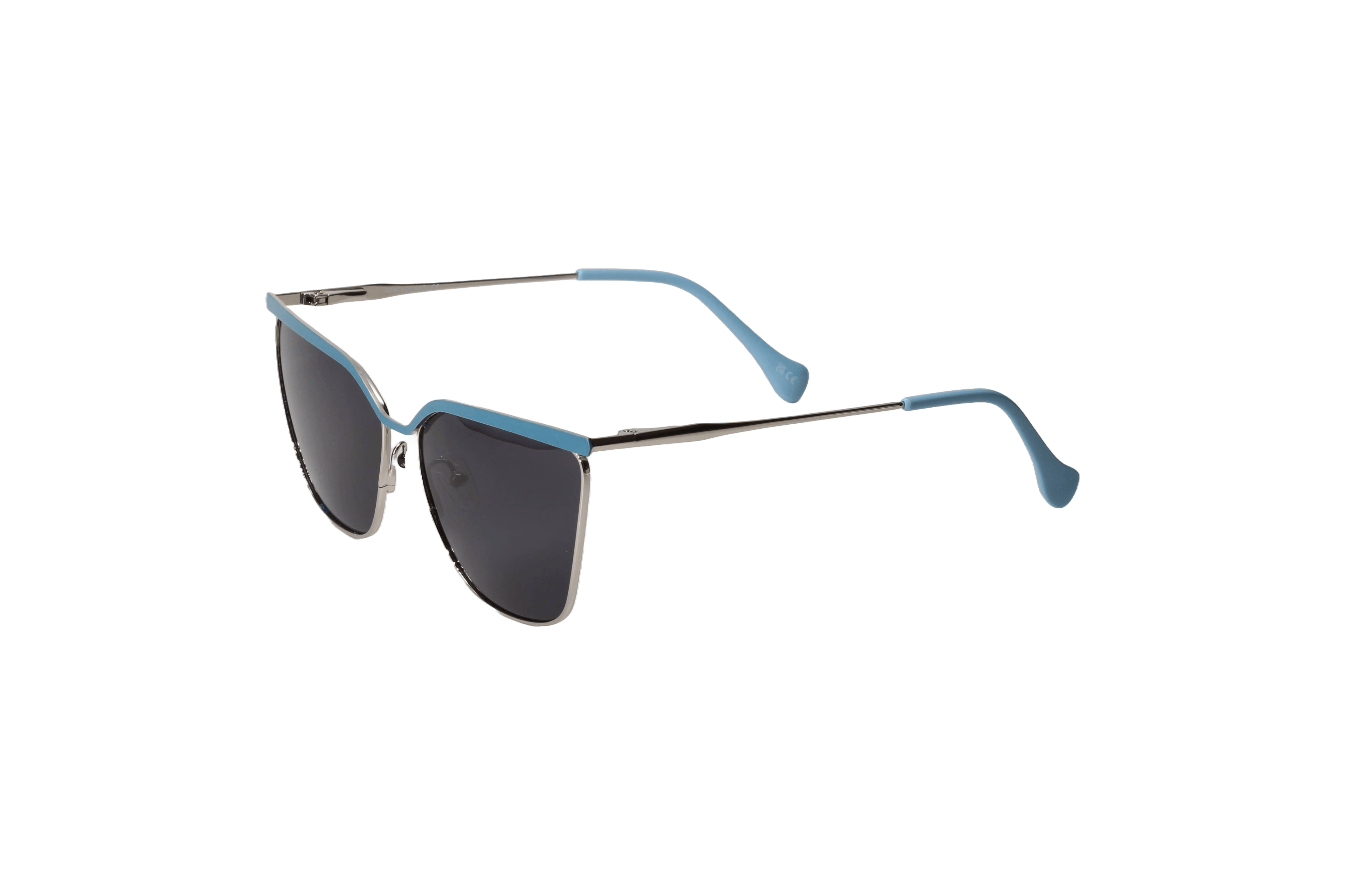 Cut 2 blue Specsonweb Newcastle Sunglasses. 