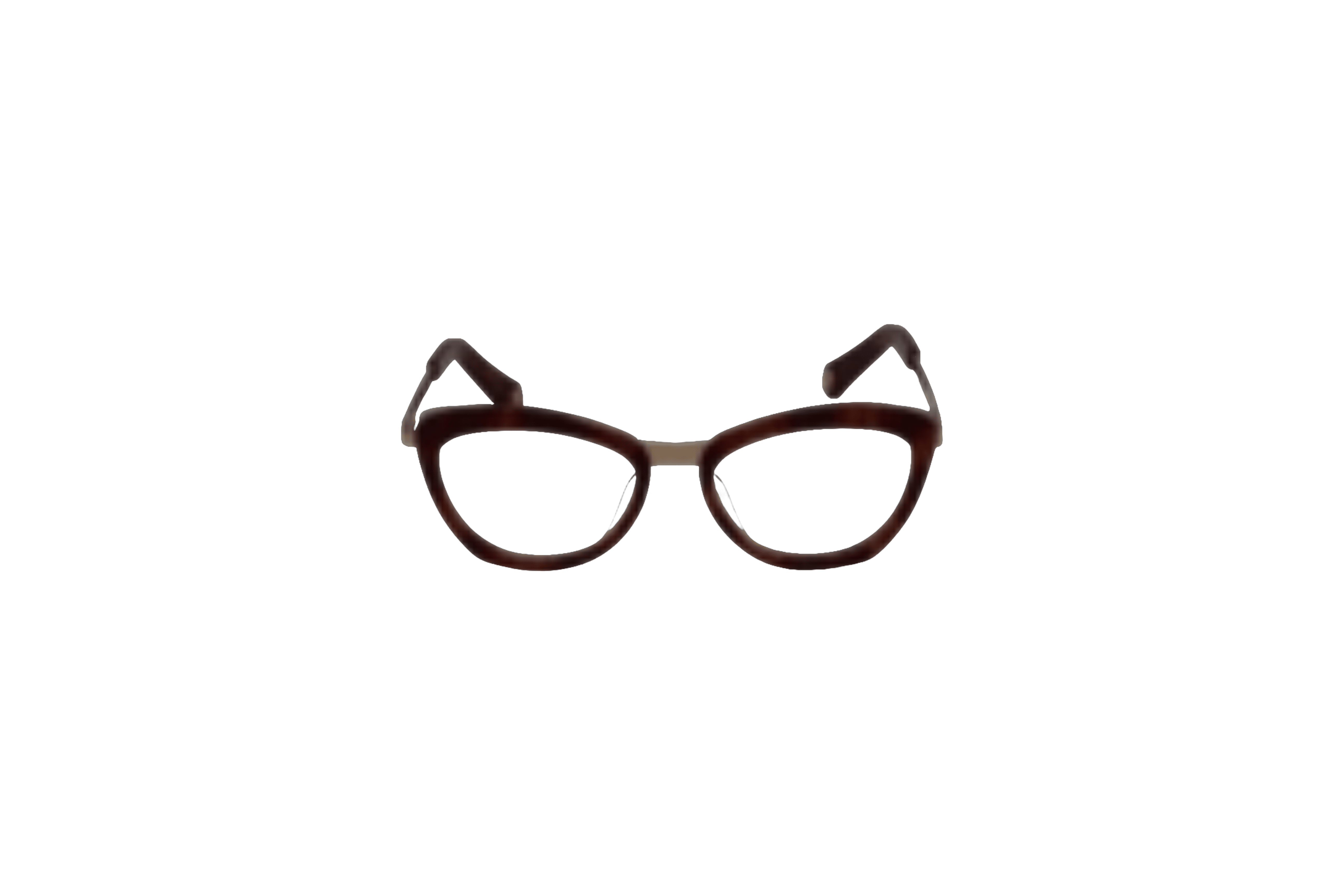 Hardy Amies Abbey red marble optical glasses.