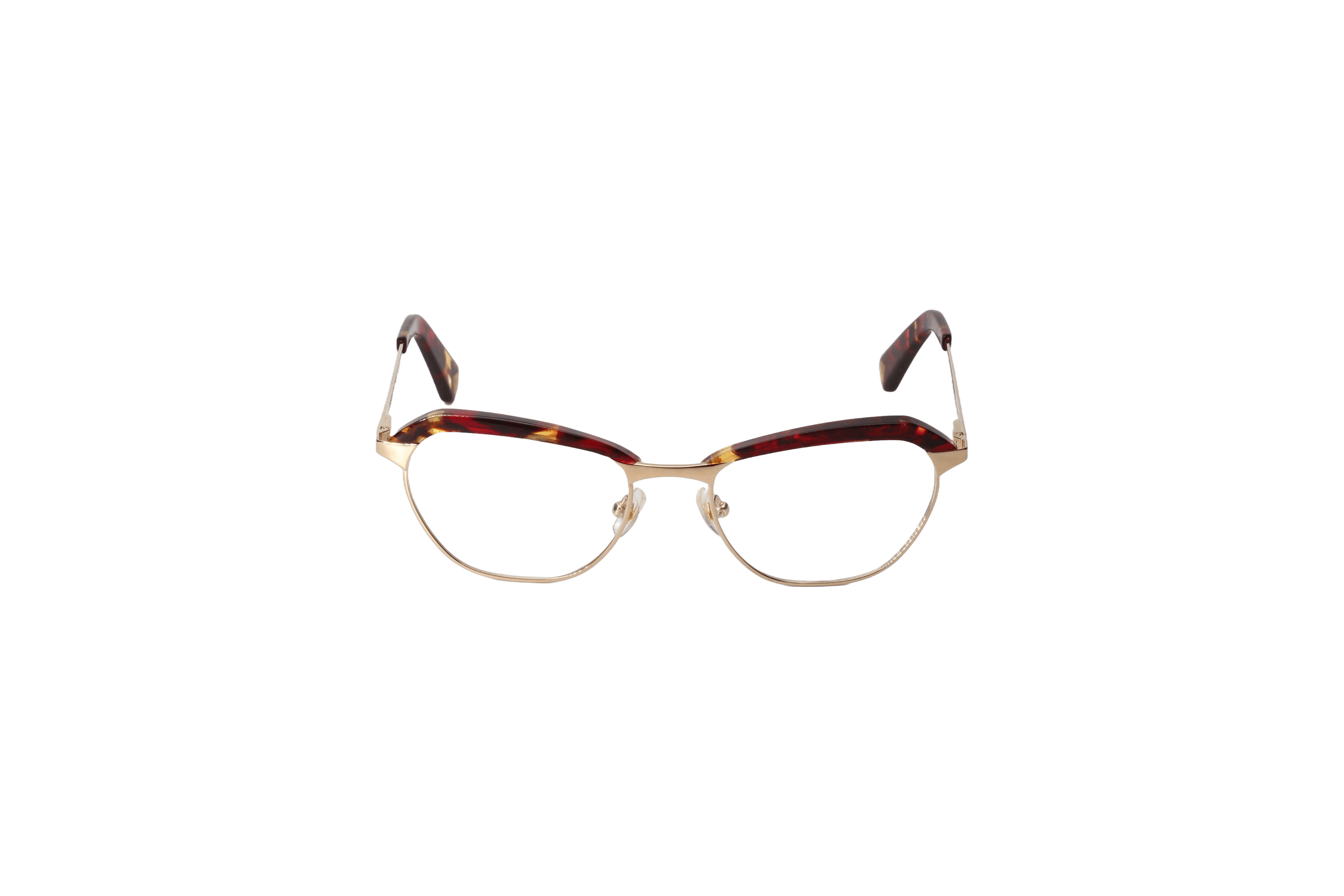 Hardy Amies Alma-red murano vintage eye glasses. 