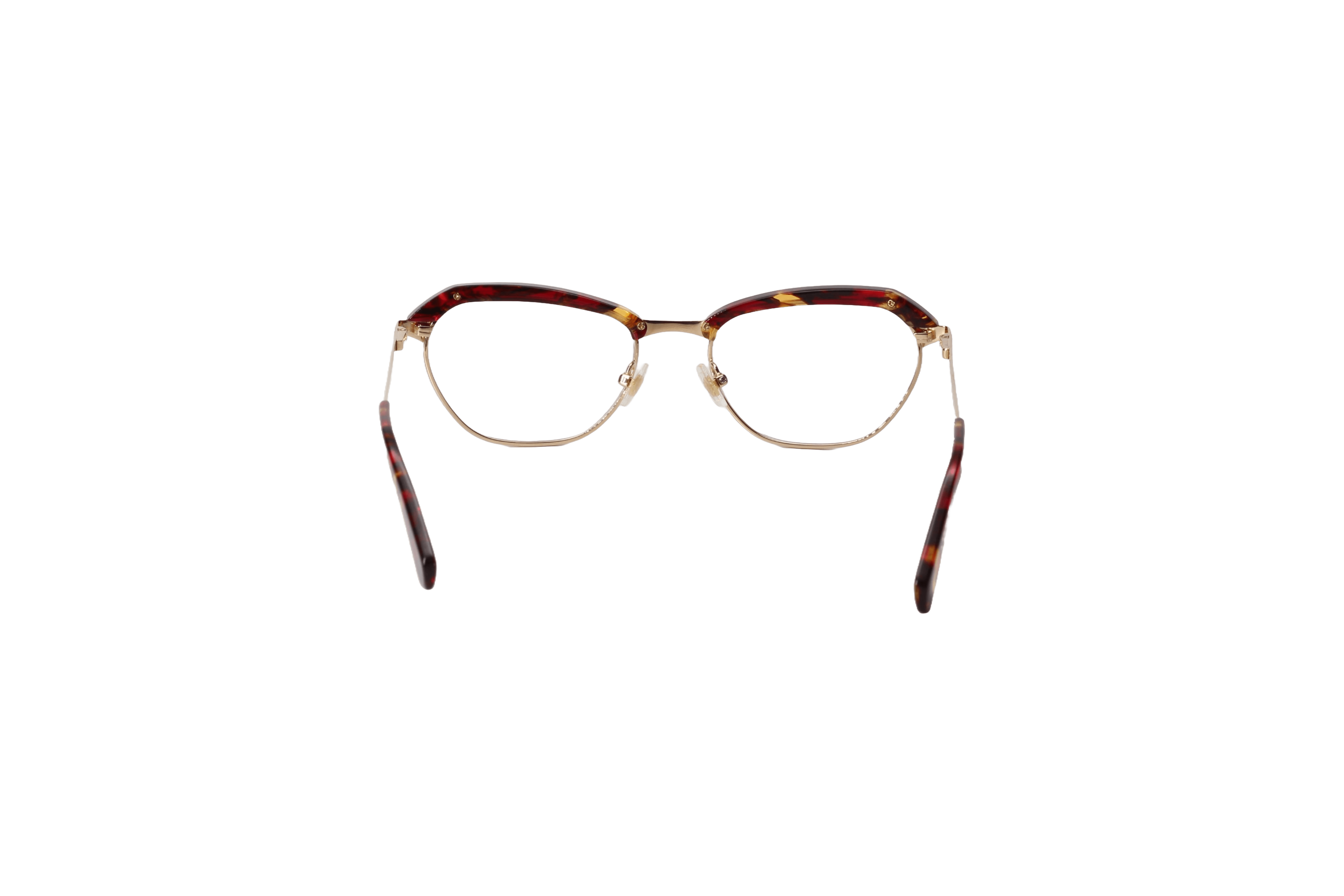 Hardy Amies Alma-red murano vintage eye glasses. 