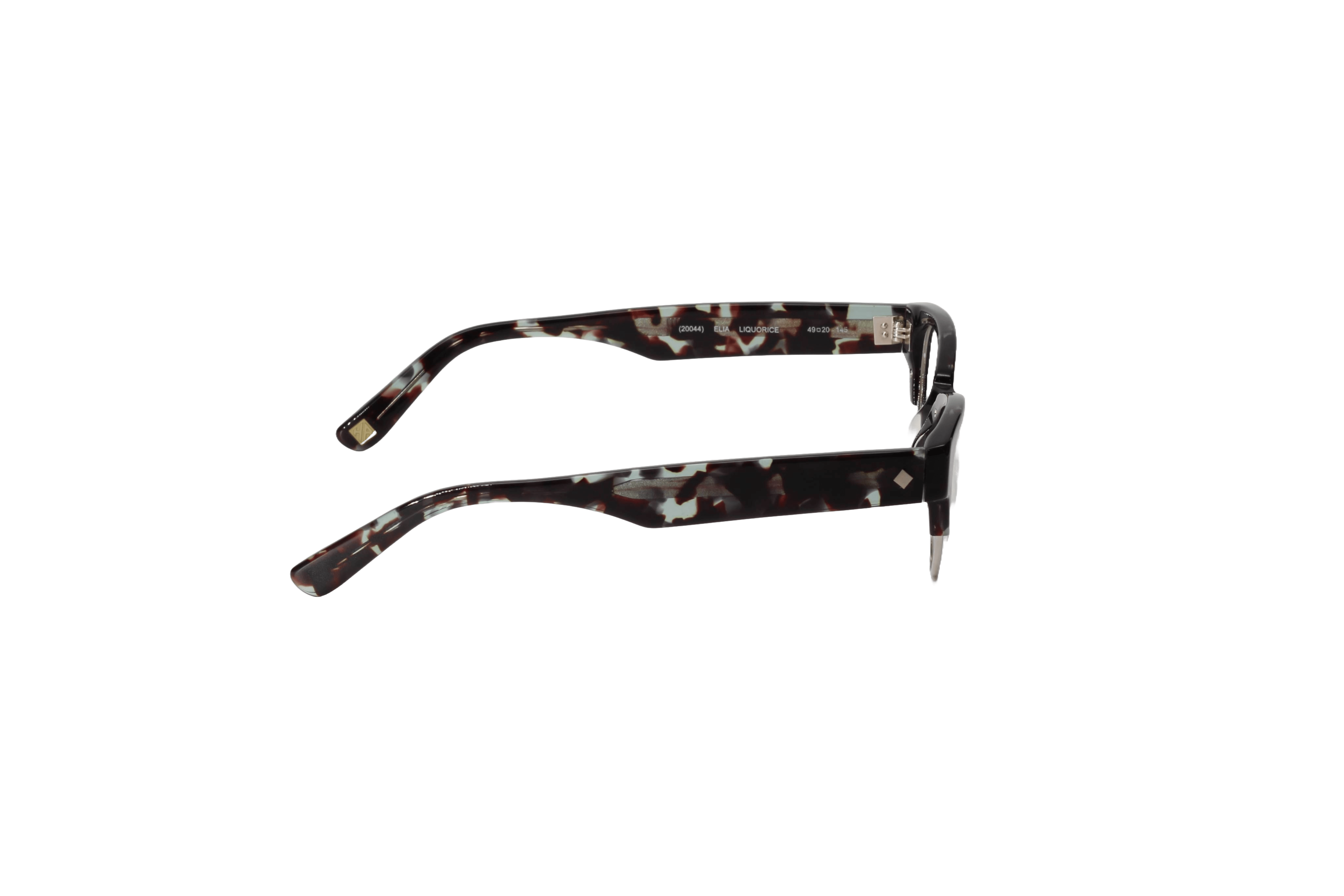 Hardy Amies Eli-Liquorice vintage eyewear. 