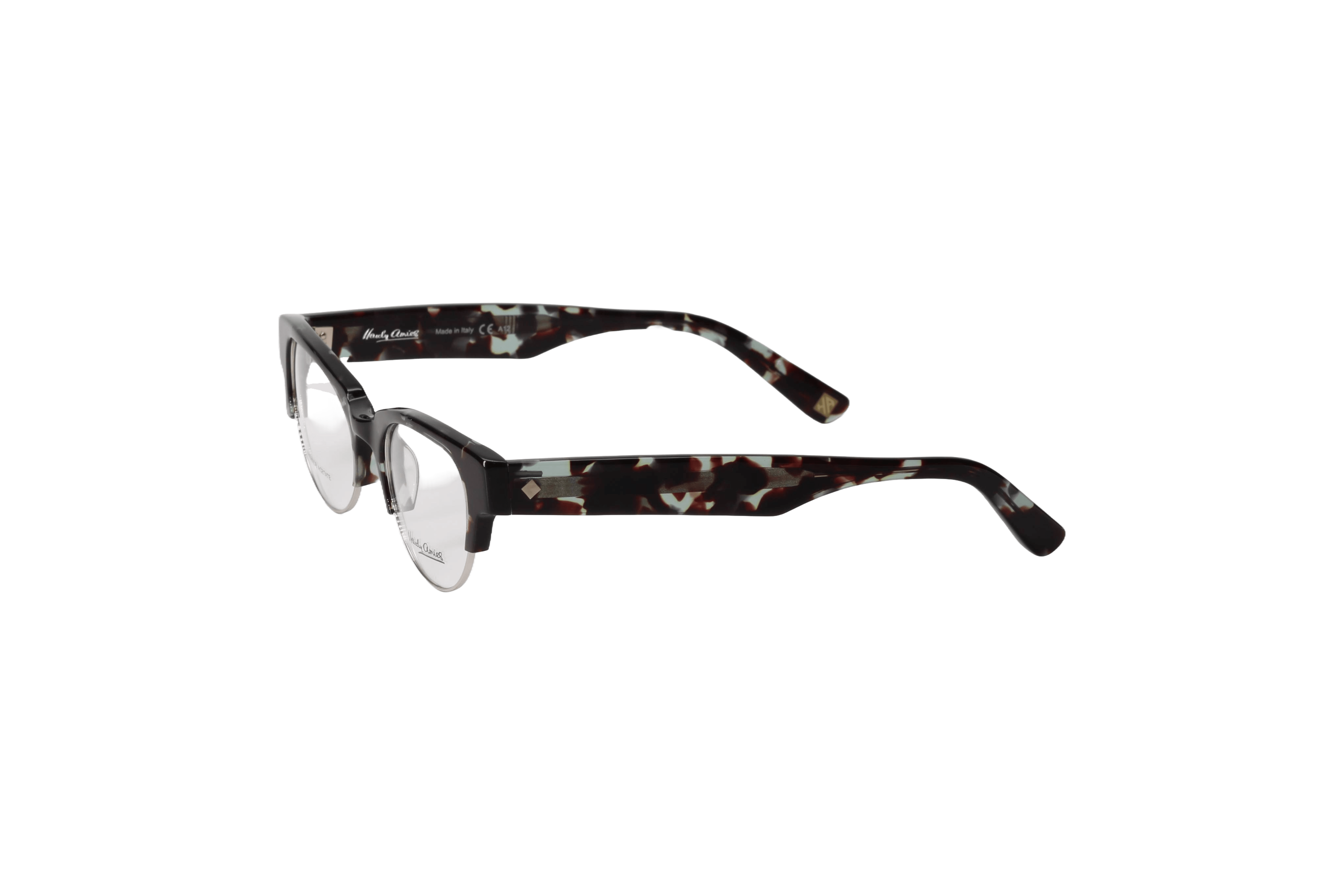 Hardy Amies Eli-Liquorice vintage eyewear. 