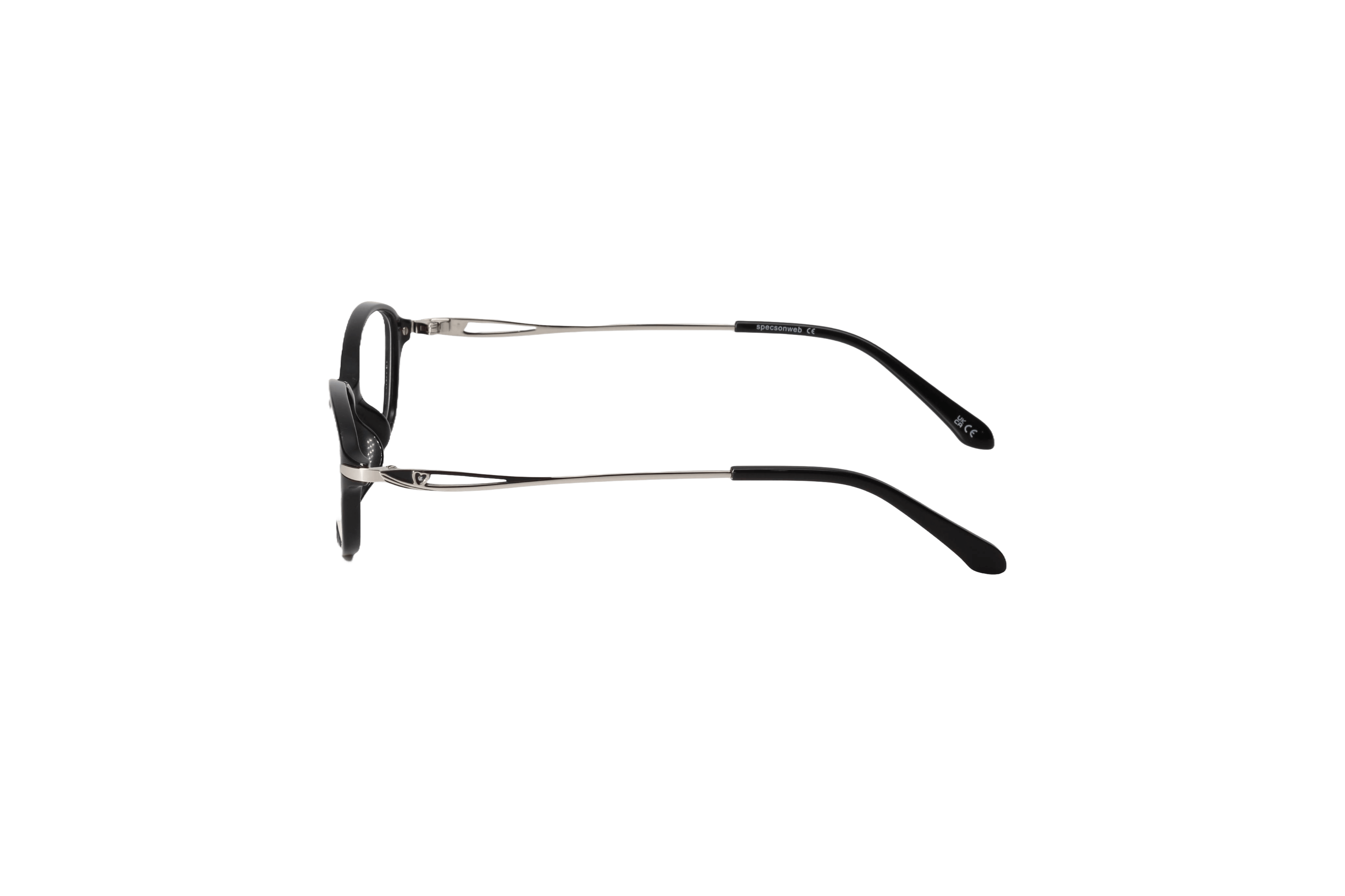 Silver Black Specsonweb Bristol Optical glasses. 