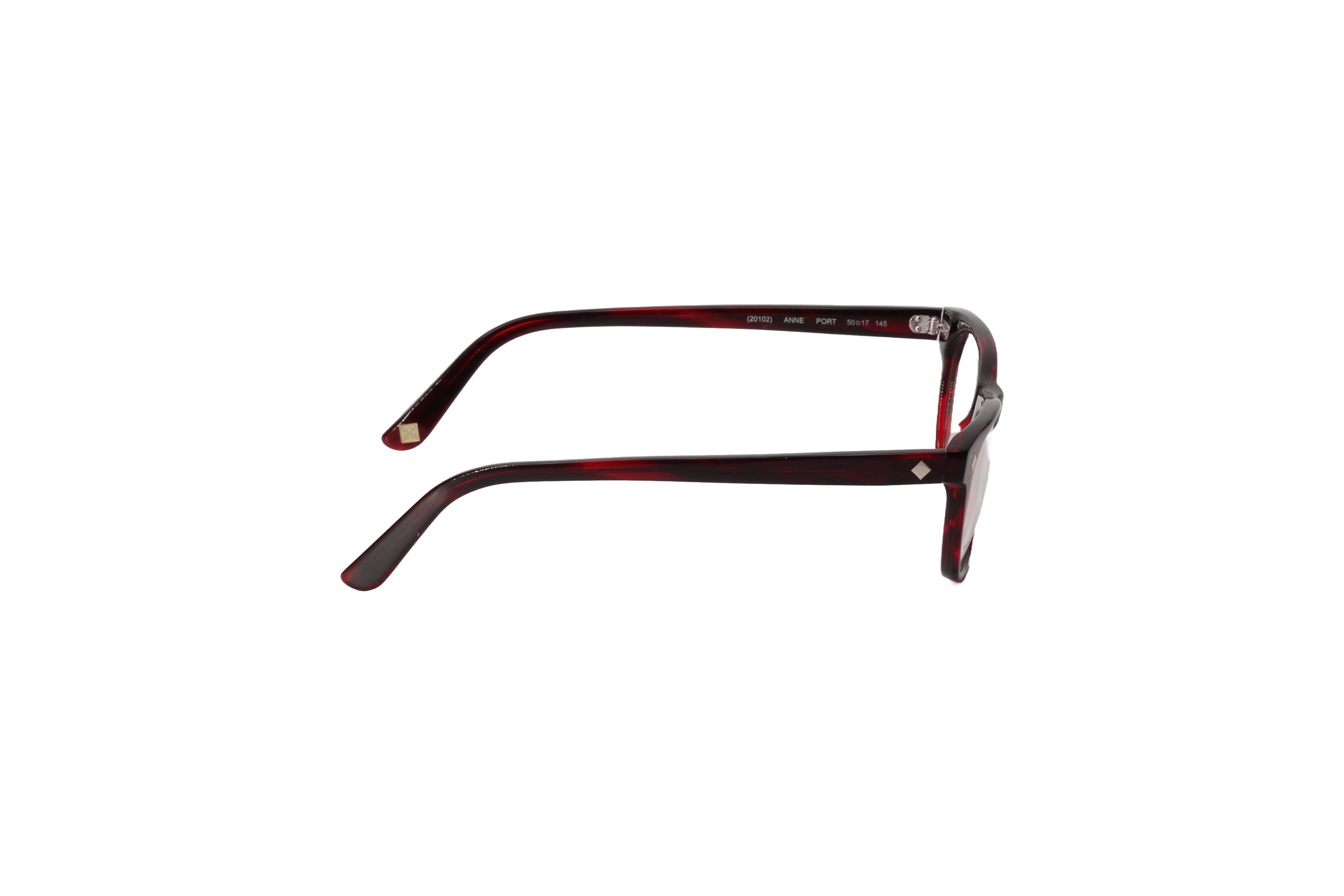 Hardy Amies Anne - Port Hand made acetate eyewear. 