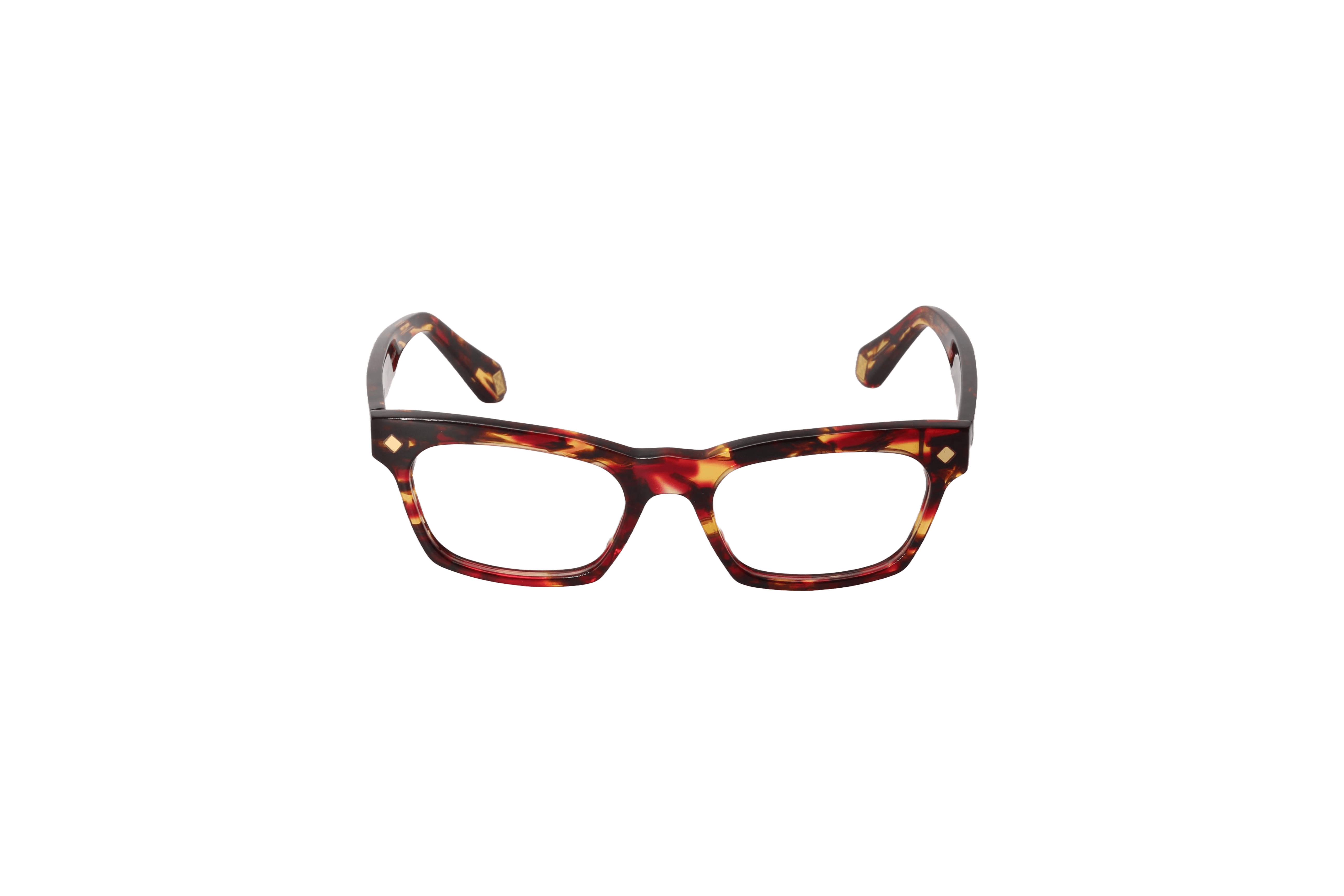 Hardy Amies Blomfield Red Murano Antique Optical glasses.