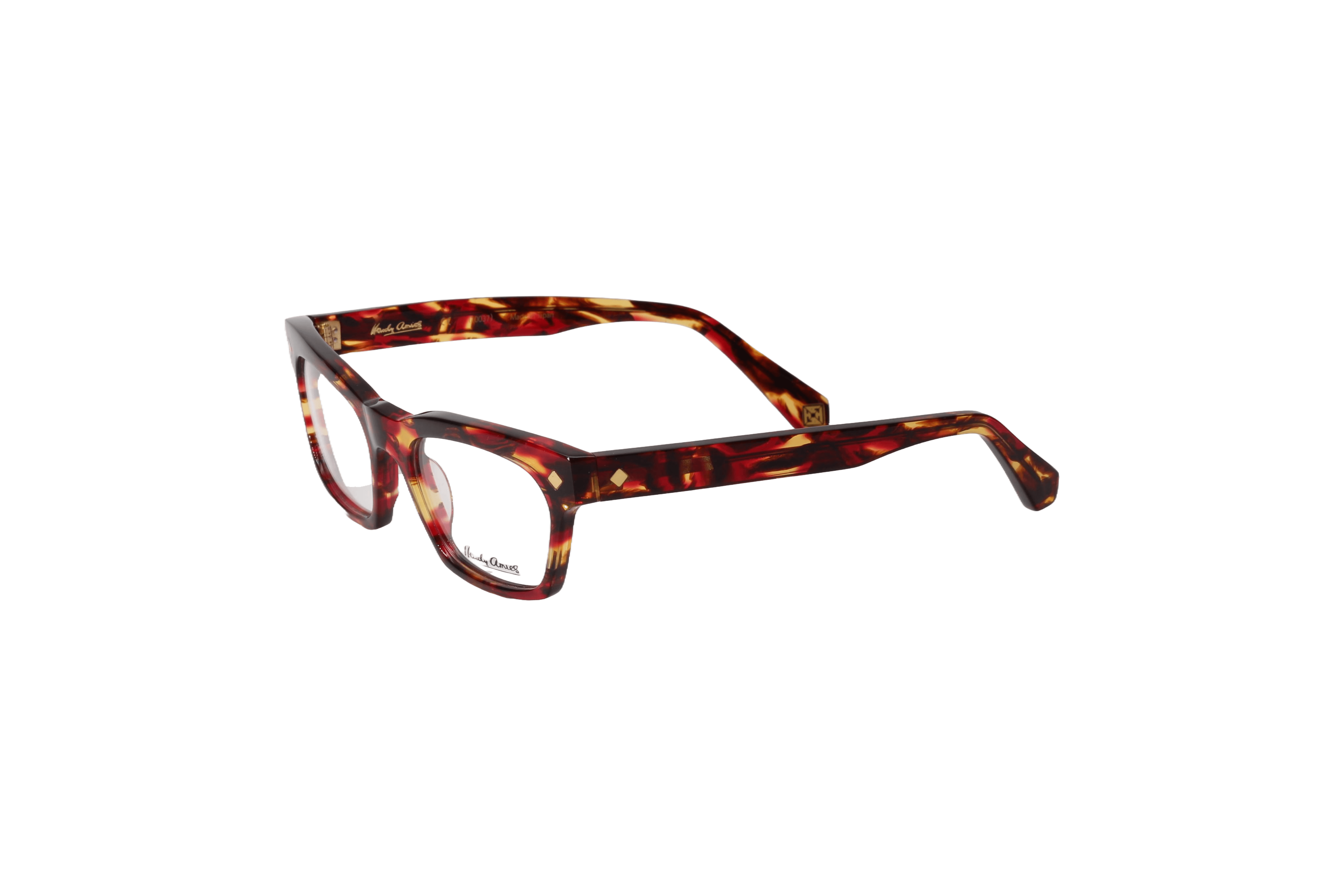 Hardy Amies Blomfield Red Murano Antique Optical glasses.